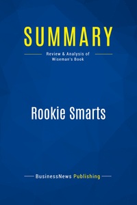 Picture of Summary: Rookie Smarts