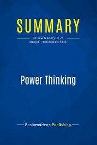 Image de Summary: Power Thinking