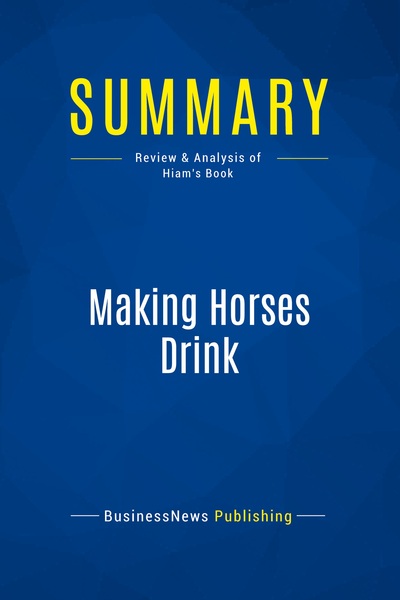 Image de Summary: Making Horses Drink