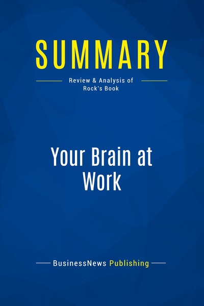 Picture of Summary: Your Brain at Work