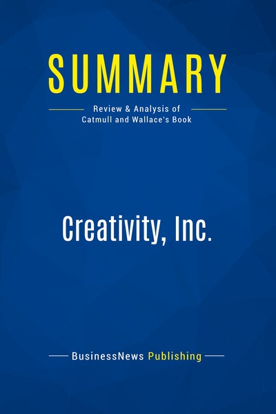 Image de Summary: Creativity, Inc.
