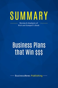 Picture of Summary: Business Plans that Win $$$