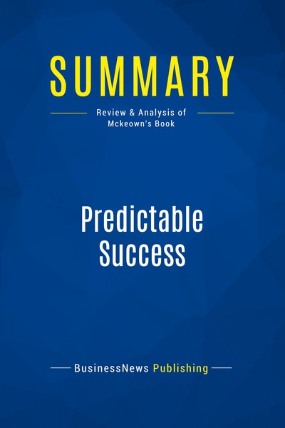 Image de Summary: Predictable Success