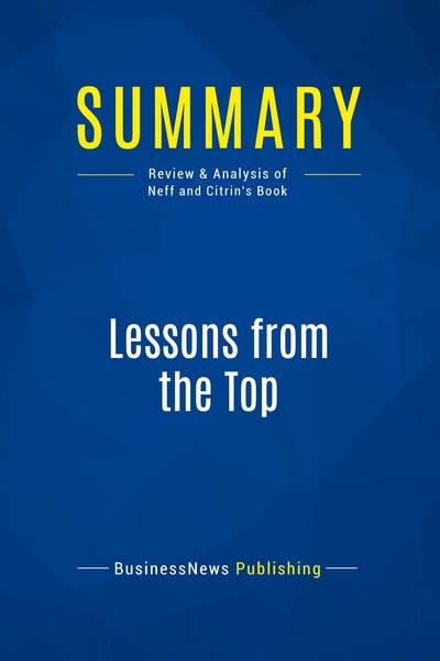 Image de Summary: Lessons from the Top