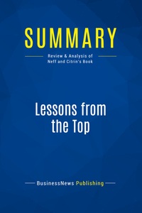 Image de Summary: Lessons from the Top