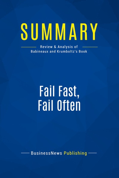 Image de Summary: Fail Fast, Fail Often