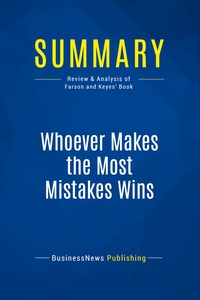 Image de Summary: Whoever Makes the Most Mistakes Wins