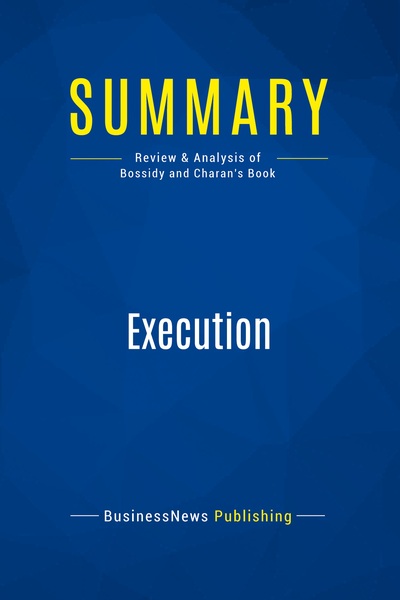 Picture of Summary: Execution