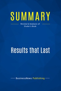 Image de Summary: Results that Last