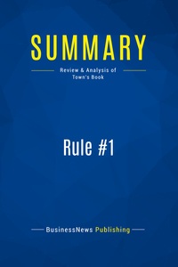Picture of Summary: Rule #1