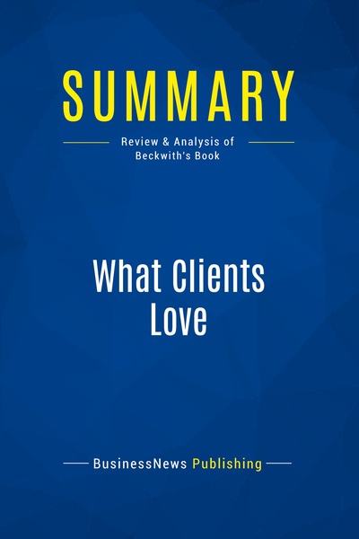 Image de Summary: What Clients Love