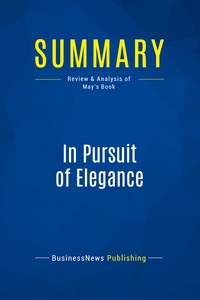 Picture of Summary: In Pursuit of Elegance