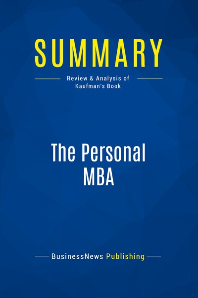 Image de Summary: The Personal MBA
