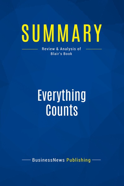 Picture of Summary: Everything Counts