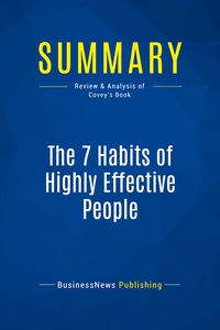 Picture of Summary: The 7 Habits of Highly Effective People