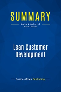 Picture of Summary: Lean Customer Development