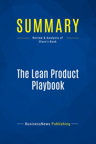 Picture of Summary: The Lean Product Playbook