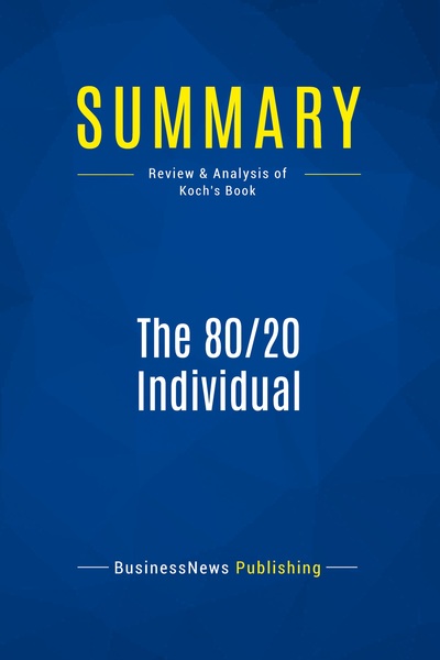 Picture of Summary: The 80/20 Individual