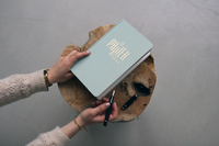 Image de Carnet Toile du Marais A5 Céladon - Le Papier fait de la Résistance