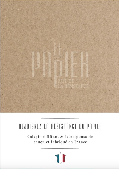 Image de Cahier français A5 sable - Le Papier fait de la Résistance