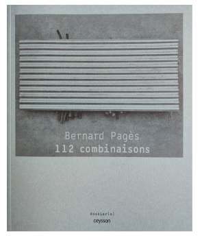 Picture of Bernard Pagès - 112 combinaisons