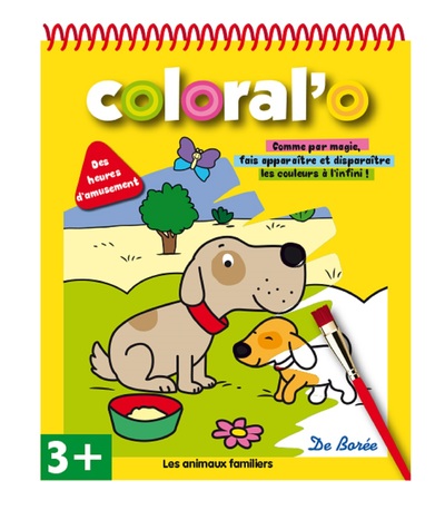 Picture of ANIMAUX FAMILIERS PINCEAUX MAGIQUES