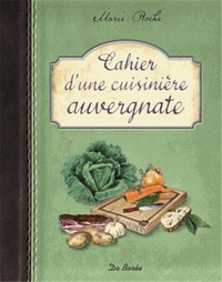 Image de CAHIER D'UNE CUISINIERE AUVERGNATE
