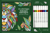 Picture of Coffret Coloriages - Animaux sauvages