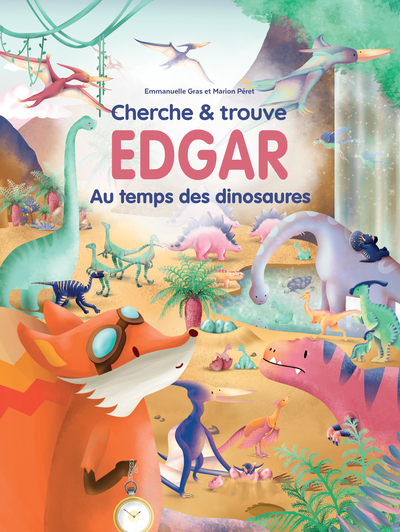 Picture of Cherche & trouve Edgar Au temps des dinosaures
