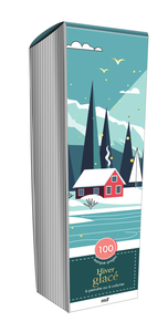 Picture of Marque-pages - Hiver glacé - Édition premium