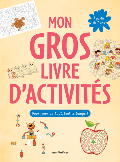 Picture of Mon gros livre d'activités - 7-9 ans