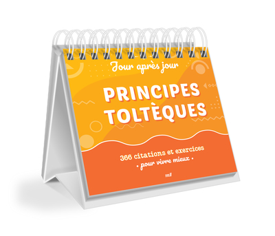 Picture of Calendrier Jour après jour - Principes toltèques