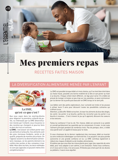 Image de Mes premiers repas : recettes faites maison