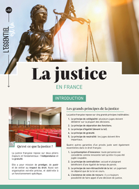 Image de La justice en France - Dépliant