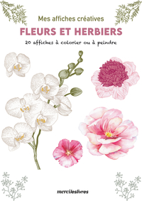 Picture of Mes affiches créatives -  Fleurs et herbiers