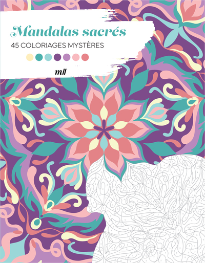 Picture of Mandalas sacrés - 45 coloriages mystères