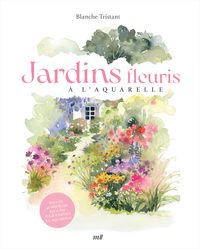Picture of Jardins fleuris à l'aquarelle
