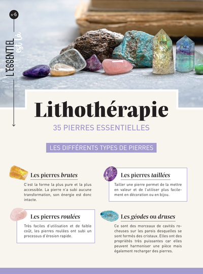 Image de Lithothérapie 35 pierres essentielles