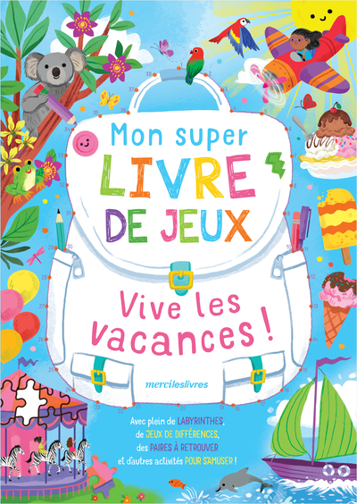 Image de Mon super livre de jeux - Vive les vacances !
