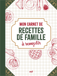 Image de Mon carnet de recettes de famille à remplir