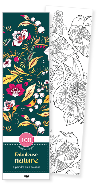 Picture of Marque-pages - Fabuleuse nature - Édition premium