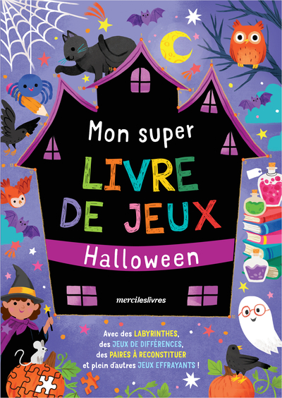 Image de Mon super livre de jeux - Halloween
