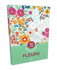 Picture of Fleurs - 20 cartes à colorier