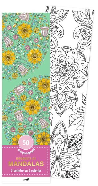 Image de Marque-pages - Bouquets de mandalas