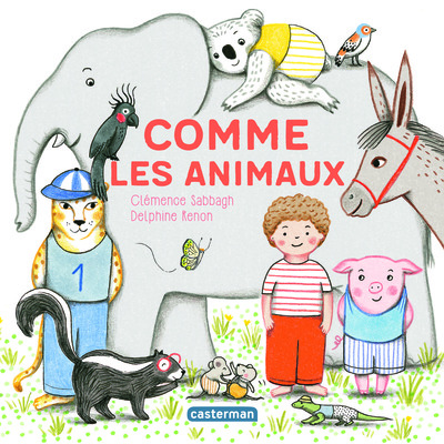 Picture of Mes imagiers tout carrés - Comme les animaux