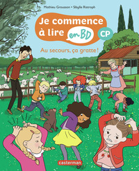 Image de Je commence à lire en BD - Au secours ça gratte