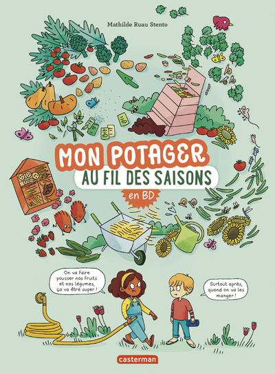 Image de Mon potager au fil des saisons en BD