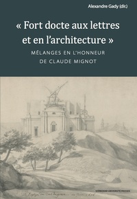Picture of Fort docte aux lettres et en l'architecture