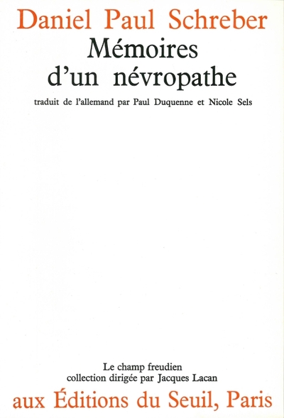 Image de Mémoires d'un névropathe