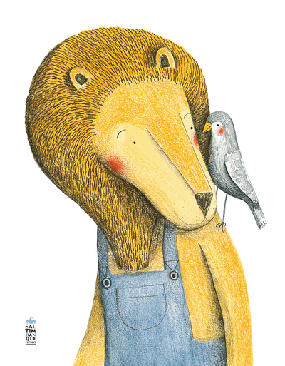Picture of Le Lion et l'oiseau